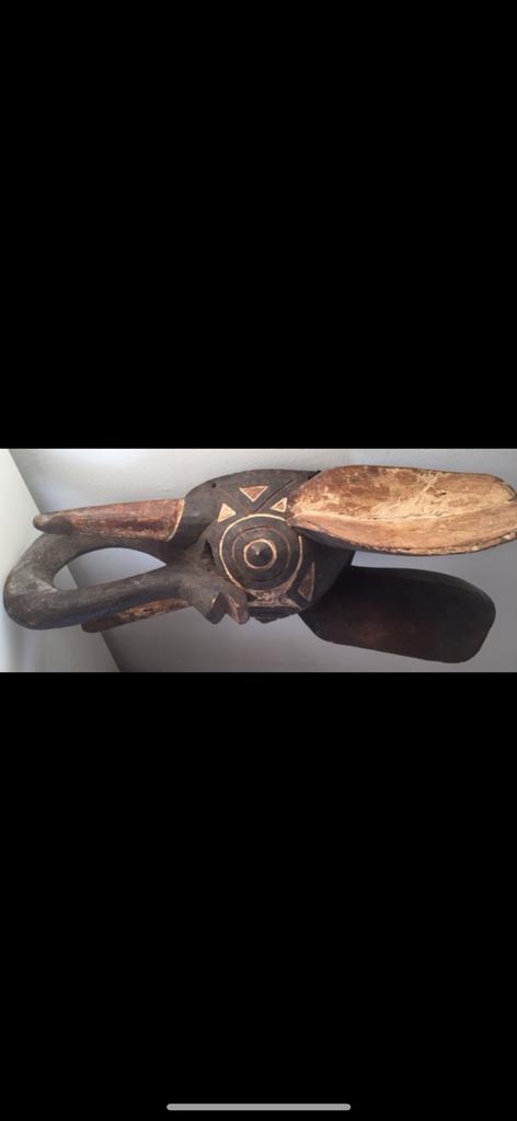 Masque éléphant Gurunsi (Nuna) – Burkina Faso, Antiquités & Art, Art | Sculptures & Bois, Enlèvement ou Envoi