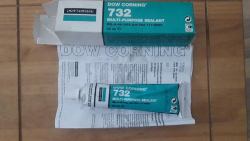 Ongeopende tube 90 ml DOW CORNING 732 transp. Siliconenlijm, Bricolage & Construction, Électricité & Câbles, Neuf, Enlèvement ou Envoi