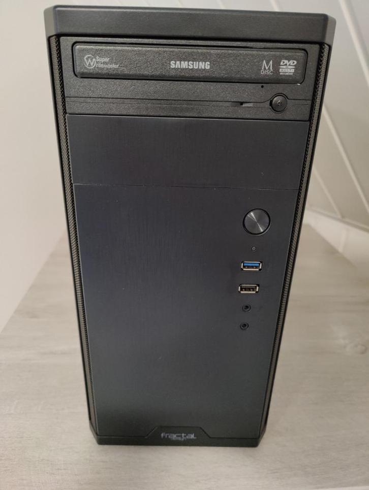 Desktop Computer, Intel Pentium, SSD 250GB, 16GB RAM, Win10, Computers en Software, Harde schijven, Gebruikt, Desktop, SSD, USB