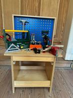 Houten (speelgoed) werkbank, Ophalen of Verzenden, Gebruikt, Meubelstuk of Keukentje