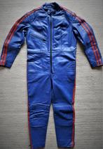 Combinaison moto bleue en cuir Xenia, '70 size S, Combinaison, Seconde main, Enfants