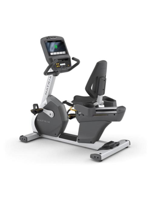 Matrix R7xe recumbent bike | ligfiets | cardio |, Sport en Fitness, Fitnessmaterialen, Zo goed als nieuw, Overige typen, Armen