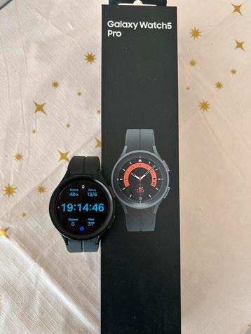 Samsung Galaxy Watch 5 Pro + Garantie beschikbaar voor biedingen