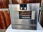 Prachtige Gaggenau combi stoomoven BS471111E  greeploos oven, Oven, Zo goed als nieuw, Inbouw, 45 tot 60 cm