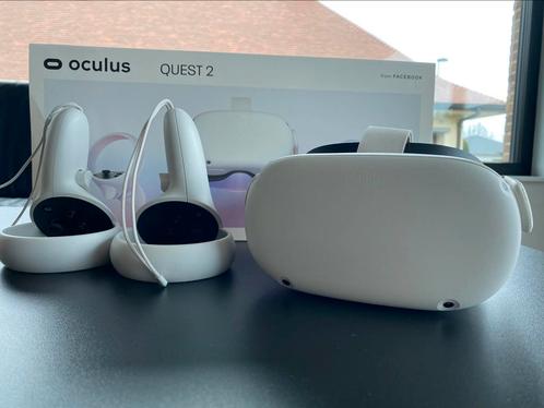 Oculus Quest 2, 128 gb, Consoles de jeu & Jeux vidéo, Virtual Reality, Comme neuf, Enlèvement ou Envoi