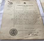 Oude rekening uit 1920, Postzegels en Munten, Ophalen of Verzenden