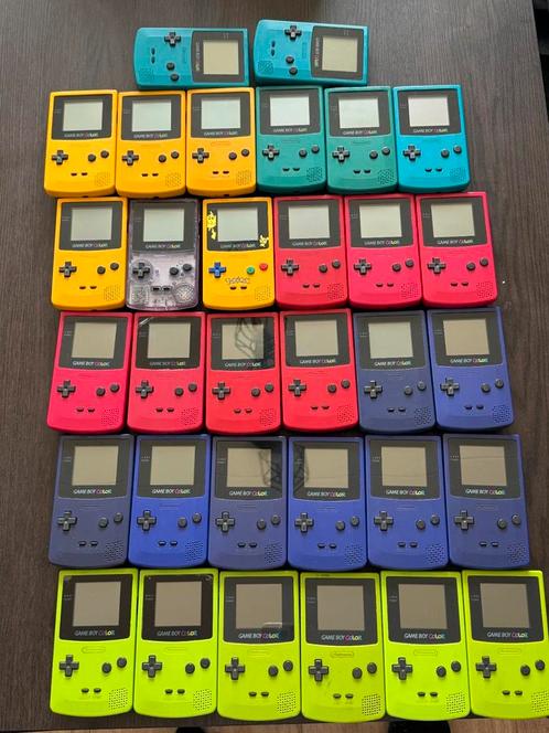 Verschillende Gameboy Colors te Koop Alle Werkend, Games en Spelcomputers, Spelcomputers | Nintendo Game Boy, Zo goed als nieuw