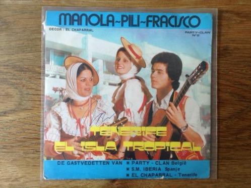 single manola-pili-fracisco, CD & DVD, Vinyles Singles, Single, Pop, 7 pouces, Enlèvement ou Envoi