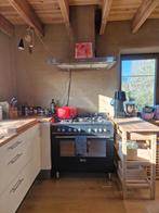 Fornuis Delonghi, Huis en Inrichting, Ophalen, Gebruikt, Zwart, 50 tot 100 cm