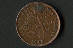 2 cent - Albert I in het Frans 1919, Postzegels en Munten, Ophalen of Verzenden, Metaal, Losse munt