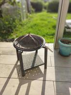 Braséro BBQ en métal noir., Jardin & Terrasse, Enlèvement ou Envoi, Utilisé, Sol