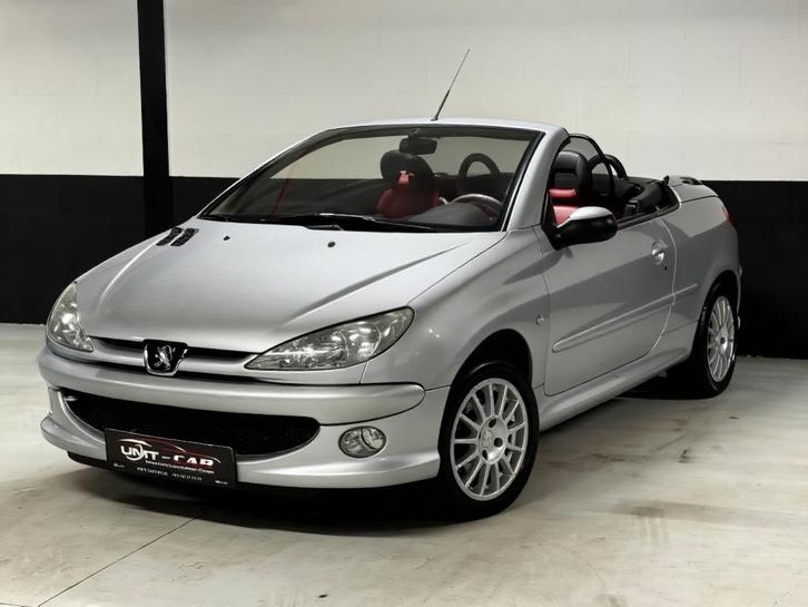Peugeot 206 CABRIO 1.6 BENZINE-DIGITALE AIRCO-TOP STAAT LEZ✅, Auto's, Peugeot, Bedrijf, Te koop, ABS, Airbags, Airconditioning