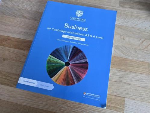 Cambridge International AS & A Level Business 4th Edition, Boeken, Studieboeken en Cursussen, Gelezen, Hoger Onderwijs, Ophalen of Verzenden