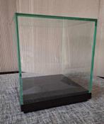 Vierkante glazen stolp, Huis en Inrichting, Woonaccessoires | Stolpen, Ophalen, Nieuw