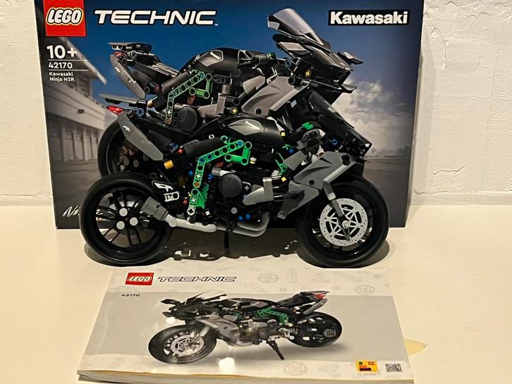 Lego Technic 42170 Kawasaki Ninja H2R, Kinderen en Baby's, Speelgoed | Duplo en Lego, Zo goed als nieuw, Lego, Complete set, Ophalen