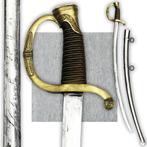 🚨1810-14 RARE SABRE D'OFFICIER CANONNIER EMPIRE ORIGINAL, Envoi, Armée de terre, Épée ou sabre