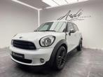 MINI One D Countryman 1.6 D *GPS*LED AMBIANCE*AIRCO*GARANTIE, Auto's, Mini, Stof, Gebruikt, 1820 kg, Wit
