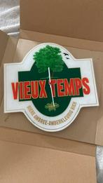 Oude Vieux Temps klok, Verzamelen, Biermerken, Nieuw, Ophalen of Verzenden
