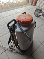 Rugsproeier, Ophalen, Gebruikt