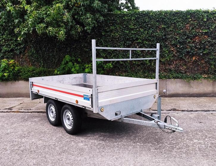 Topokkasie 750kg keuringsvrij met zwaardere assen, Auto diversen, Aanhangers en Bagagewagens, Zo goed als nieuw, Ophalen