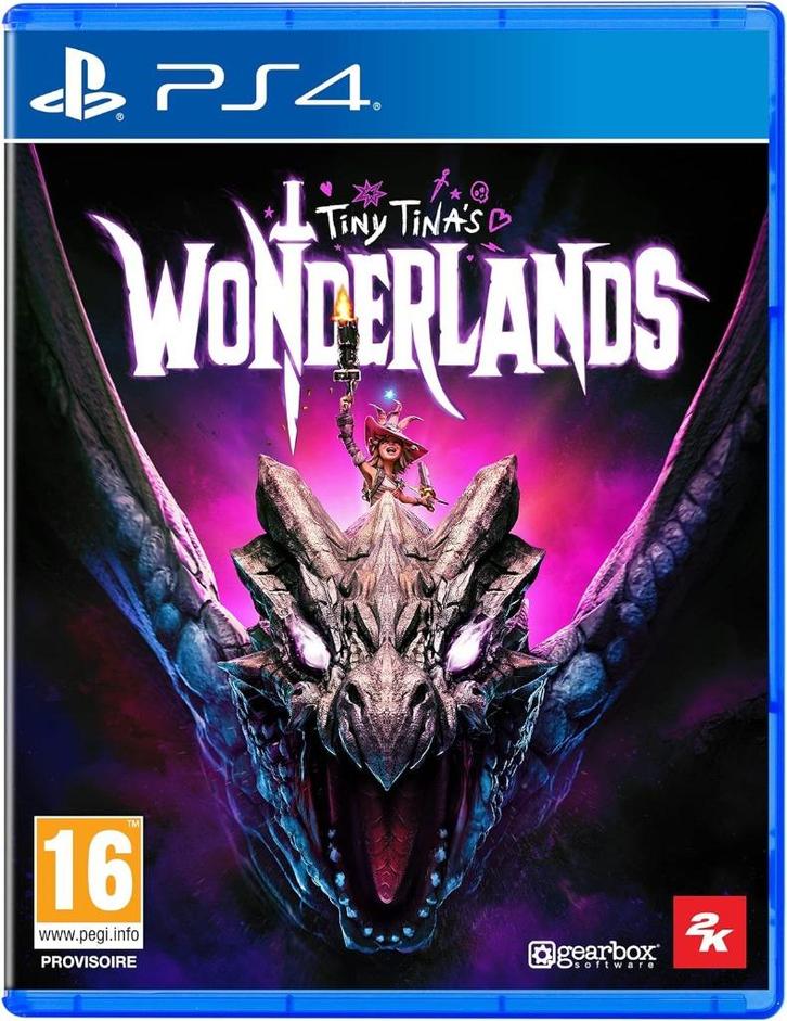 Neuf - Tiny Tina's Wonderlands - PS4, Games en Spelcomputers, Games | Sony PlayStation 4, Nieuw, Platform, Ophalen of Verzenden