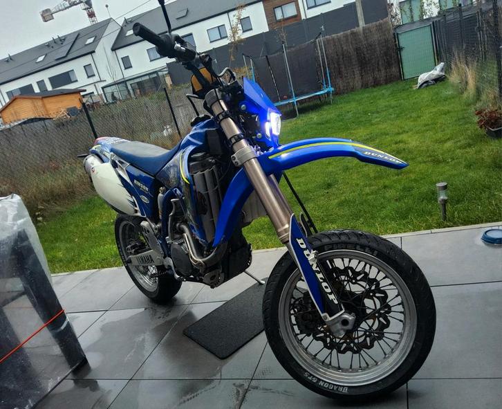 Yamaha WRF 450 Supermotard Supermoto + enduro, Motoren, Motoren | Yamaha, Particulier, SuperMoto, Ophalen