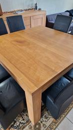 Tafel met 8 stoelen, Ophalen, Zo goed als nieuw