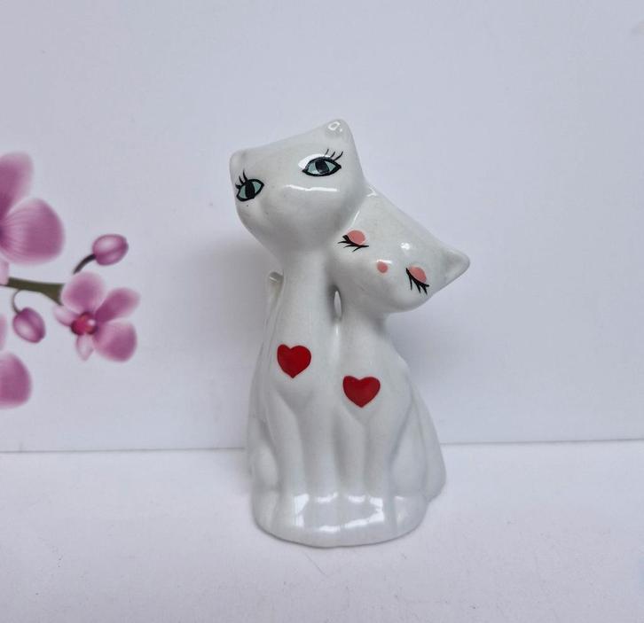 Figurine de chat vintage, Collections, Jouets miniatures, Comme neuf, Enlèvement ou Envoi