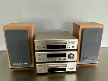 cabasse boxen en denon radio en 2 cd spelers beschikbaar voor biedingen