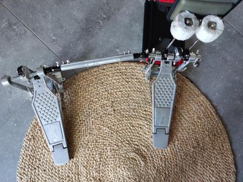 Dubbele bassdrumpedalen van Stagg, Muziek en Instrumenten, Drumcomputers, Gebruikt, Overige merken, Ophalen of Verzenden