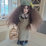 Porceleinen pop met mooi lang haar, Verzamelen, Poppen, Ophalen of Verzenden, Pop