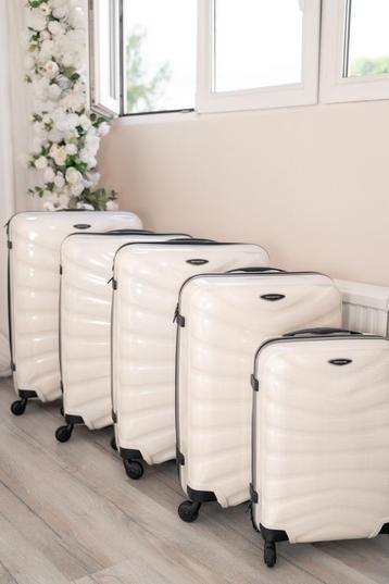 Samsonite kofferset – 5 stuks – bijna nieuw beschikbaar voor biedingen