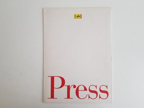 Originele Ferrari persmap (1995) - F50 | 355 | 456 | F512M, Boeken, Auto's | Folders en Tijdschriften, Ferrari, Ophalen of Verzenden