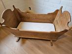 Berceau en chêne ancien à bascule, Enfants & Bébés, Enlèvement, Utilisé, Matelas