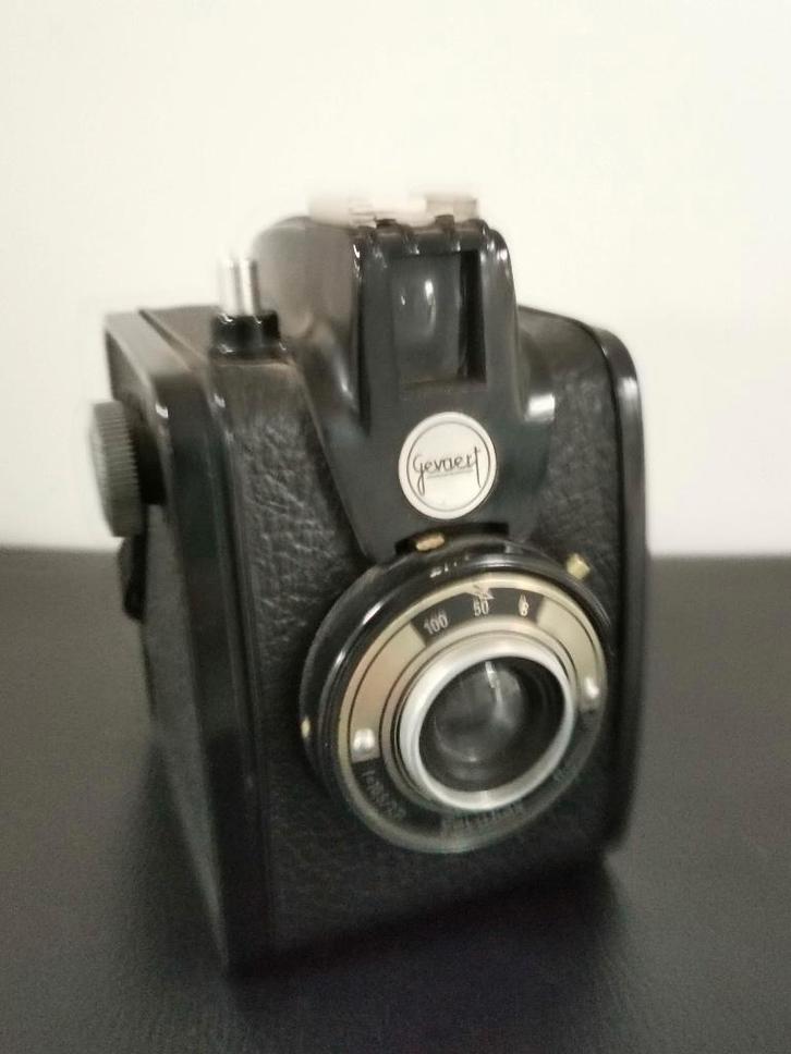 Gevaert Gevabox - Version complète de 1955, Collections, Appareils photo & Matériel cinématographique, Appareils photo, 1940 à 1960