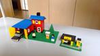 Lego taxi station 368/76 en kiosk 608/71, Kinderen en Baby's, Complete set, Gebruikt, Ophalen of Verzenden, Lego