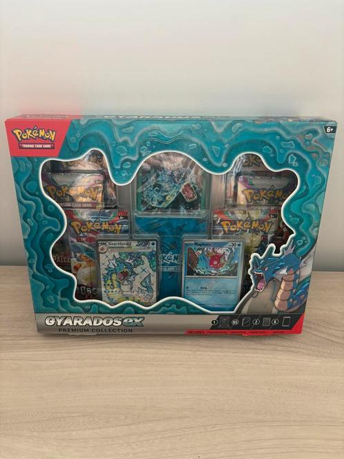 Gyarados ex Premium Collection box pokemon tcg, Hobby & Loisirs créatifs, Jeux de cartes à collectionner | Pokémon, Booster box