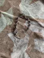 Bracelet d’identité ABBL WW2 4eme Génie, Collections, Enlèvement ou Envoi