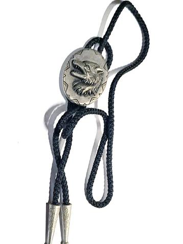 Bolo tie - Wolf beschikbaar voor biedingen