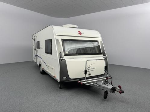 Burstner Averso 480 TK Stapelbed Airco Voortent+luifel Mover, Caravans en Kamperen, Caravans, Treinzit, Bürstner, Dwars-stapelbed