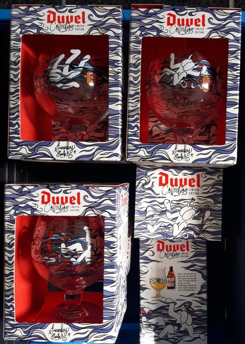 Glas Duvel Franky Sticks, Verzamelen, Biermerken, Nieuw, Glas of Glazen, Duvel, Ophalen