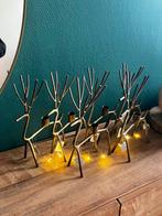 6 Kerst decoratie. 6 hert kaars houder, Ophalen, Nieuw