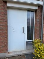 Voordeur wit + raam, Doe-het-zelf en Bouw, Ophalen, Zo goed als nieuw