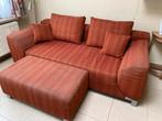 Rolf Benz 2 zit salon. Met voetbank. Leuningen verstelbaar., Huis en Inrichting, Zetels | Zetels, Ophalen, Gebruikt, 100 tot 125 cm