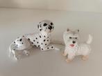 2 hondjes Schleich, Verzamelen, Ophalen of Verzenden, Zo goed als nieuw