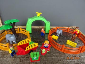 Playmobil 123, dieren, popjes, hekjes..... beschikbaar voor biedingen