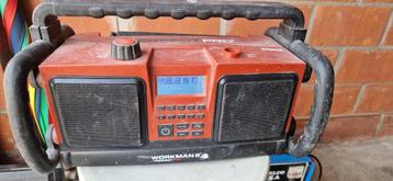 RADIO WORKMAN 2 PERFECT PRO WM1 ROOD beschikbaar voor biedingen