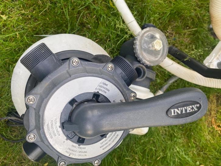 Intex zandfilterpomp 6m3 per uur, Tuin en Terras, Zwembad-toebehoren, Gebruikt, Filter, Ophalen