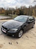 BMW 318d Touring, Auto's, BMW, Achterwielaandrijving, Zwart, Zwart, Leder