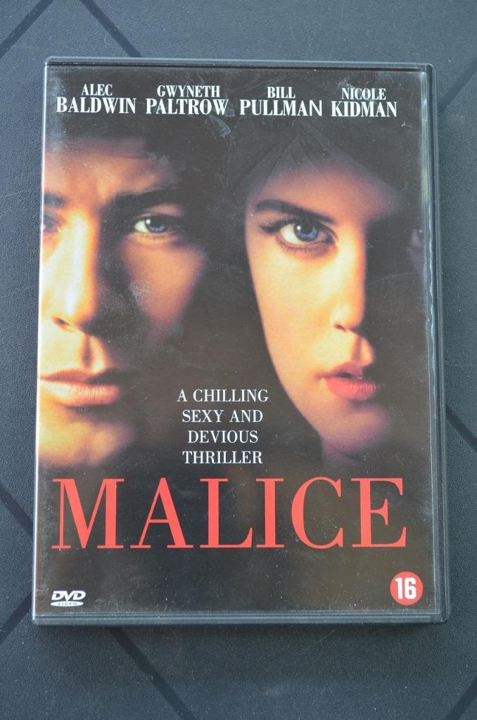 Malice, Cd's en Dvd's, Dvd's | Thrillers en Misdaad, Gebruikt, Maffia en Misdaad, Vanaf 16 jaar, Ophalen of Verzenden